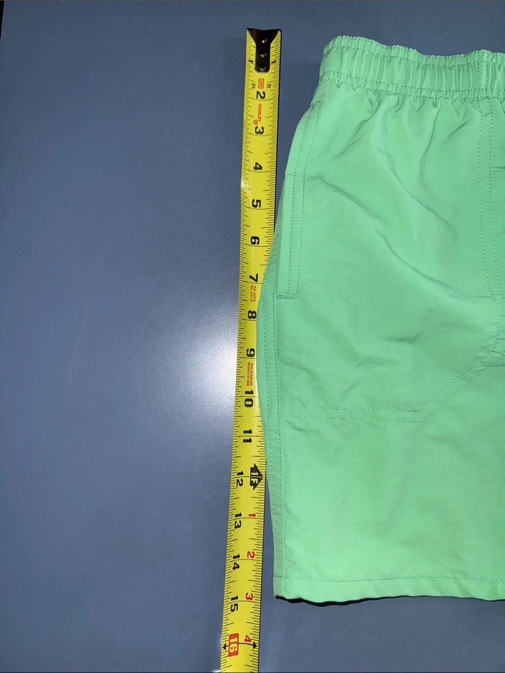 Patagonia Kids Mint Green Swim Shorts